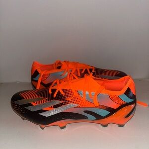 New Adidas X SPEEDPORTAL MESSI .1 FG GZ5148 Orange Silver Metallic Mens SIZE 6.5